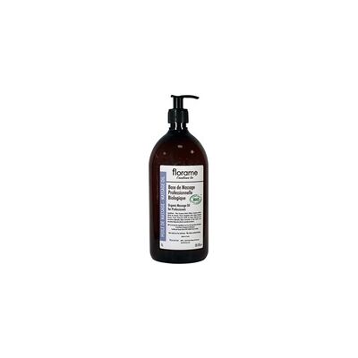 Aceite base de masaje profesional 1 L de aceite - Florame Aceite base de masaje profesional 1 L de aceite - Florame