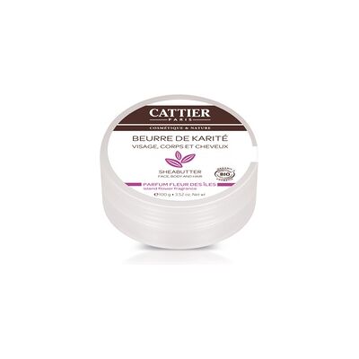 Manteca de Karité - Flores de islas Bio 100 g de crema - Cattier Manteca de Karité - Flores de islas Bio 100 g de crema - Cattier