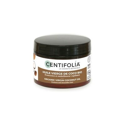 Aceite de coco virgen orgánico 125 ml - Centifolia Aceite de coco virgen orgánico 125 ml - Centifolia