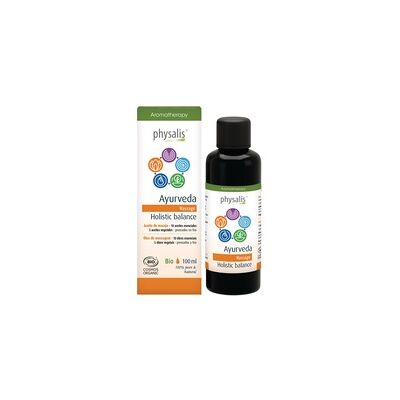 Ayurveda holistic balance aceite masaje Bio 100 ml de aceite esencial - Physalis Ayurveda holistic balance aceite masaje Bio 100 ml de aceite esencial - Physalis