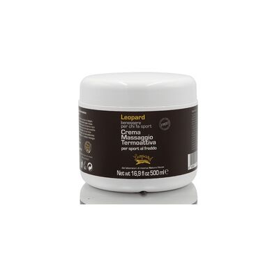 Crema de masaje termoactiva profesional Leopard 500 ml de crema - Natura House Crema de masaje termoactiva profesional Leopard 500 ml de crema - Natura House