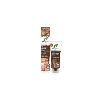 Crema de Manos de Manteca de Cacao Orgánica Dr. Organic - Vegana, 100ml Crema de Manos de Manteca de Cacao Orgánica Dr. Organic - Vegana, 100ml