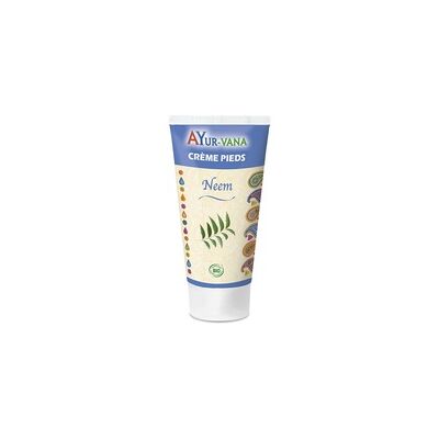 Crema de pies Neem Bio 75 ml de crema - Ayur-Vana Crema de pies Neem Bio 75 ml de crema - Ayur-Vana