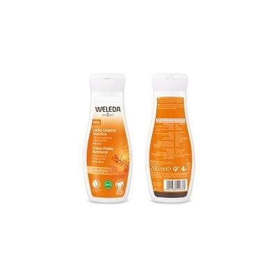 Leche Corporal Nutritiva de Espino Amarillo 200 ml Weleda Leche Corporal Nutritiva de Espino Amarillo 200 ml Weleda