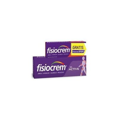 Pack Fisiocrem Gel Active 250ml + Fisiocrem Sport Gratis 1 unidad - Fisiocrem Pack Fisiocrem Gel Active 250ml + Fisiocrem Sport Gratis 1 unidad - Fisiocrem