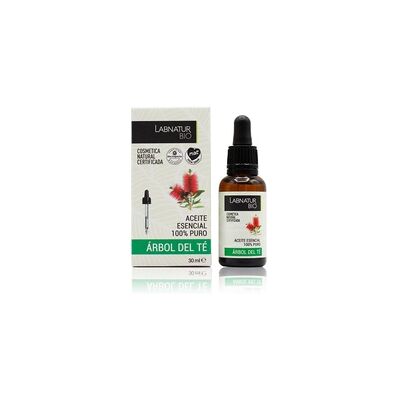 Labnatur Aceite de árbol de té 30 ml - Aceite esencial para cuidado de la piel Labnatur Aceite de árbol de té 30 ml - Aceite esencial para cuidado de la piel