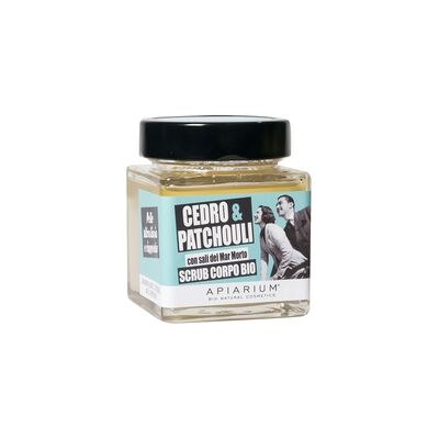 Exfoliante corporal Bio Cedro y Pachulí 410 g de gel - Apiarium Exfoliante corporal Bio Cedro y Pachulí 410 g de gel - Apiarium