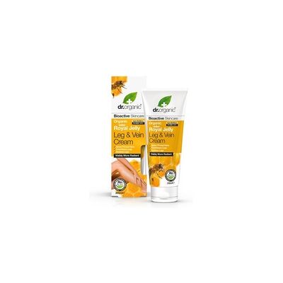Crema para Piernas y Venas Dr. Organic con Jalea Real (200ml) Crema para Piernas y Venas Dr. Organic con Jalea Real (200ml)