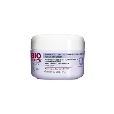 BIO + Bálsamo Alta Nutrición Anti-tiranteces para Cuerpo 200 ml Bio-Beauté BIO + Bálsamo Alta Nutrición Anti-tiranteces para Cuerpo 200 ml Bio-Beauté