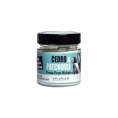 Crema corporal biológica de cedro y pachulí 200 ml de crema - Apiarium Crema corporal biológica de cedro y pachulí 200 ml de crema - Apiarium