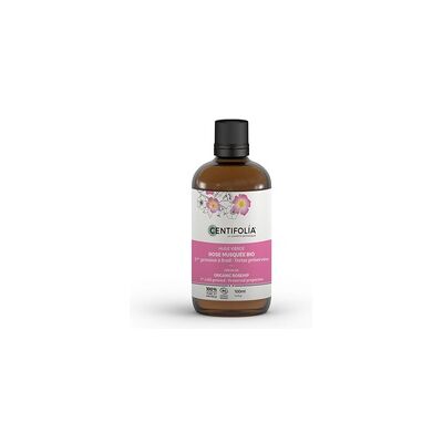 Aceite virgen orgánico de rosa almizclera 100 ml - Centifolia Aceite virgen orgánico de rosa almizclera 100 ml - Centifolia