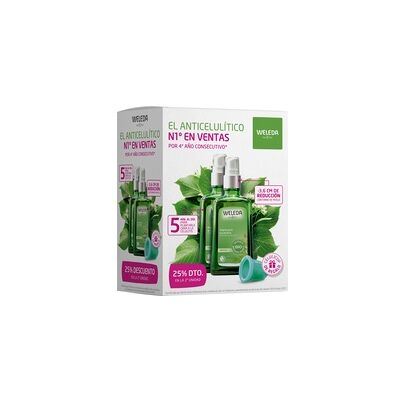 Pack doble Abedul aceite anticelulítico 2 unidades de 100ml - Weleda Pack doble Abedul aceite anticelulítico 2 unidades de 100ml - Weleda