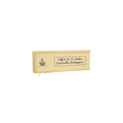 Caja 10 aceites esenciales 10 ml de aceite esencial - Saint Hilaire - Helpac Caja 10 aceites esenciales 10 ml de aceite esencial - Saint Hilaire - Helpac