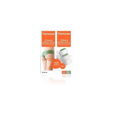 Thiomucase stick duplo anticelulítico zonas rebeldes 2 unidades de 75ml - Almirall Thiomucase stick duplo anticelulítico zonas rebeldes 2 unidades de 75ml - Almirall