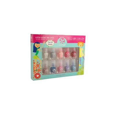 Set de esmaltes de uñas a base de agua SuncoatGirl - Flare & Fancy - 12 unidades Set de esmaltes de uñas a base de agua SuncoatGirl - Flare & Fancy - 12 unidades