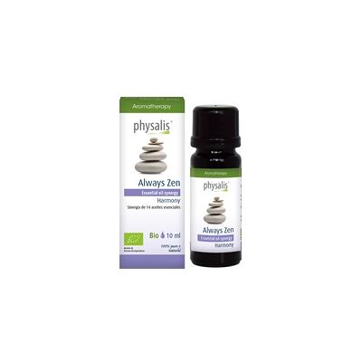 Sinergia de aceites esenciales Always Zen 10 ml de aceite esencial - Physalis Sinergia de aceites esenciales Always Zen 10 ml de aceite esencial - Physalis