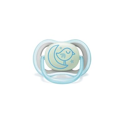 Chupete nocturno 6-18meses azul 1 unidad - Philips Avent Chupete nocturno 6-18meses azul 1 unidad - Philips Avent
