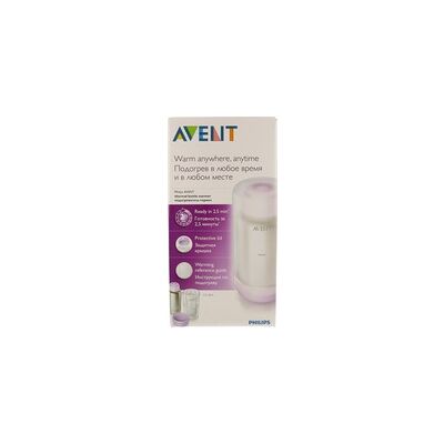 Calientabiberones de Viaje SCF256/00 1 unidad - Philips Avent Calientabiberones de Viaje SCF256/00 1 unidad - Philips Avent