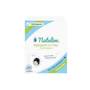 Detergente Eco tiras de lavar natural 40 lavados - Natulim