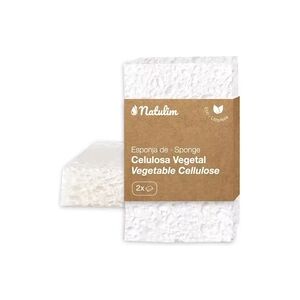 3 x Esponja de celulosa vegetal (2 uds) 2 unidades - Natulim 3 x Esponja de celulosa vegetal (2 uds) 2 unidades - Natulim