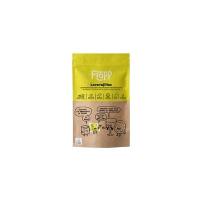 Cápsulas de Gel Eco Flopp para Lavavajillas - Limón Cápsulas de Gel Eco Flopp para Lavavajillas - Limón