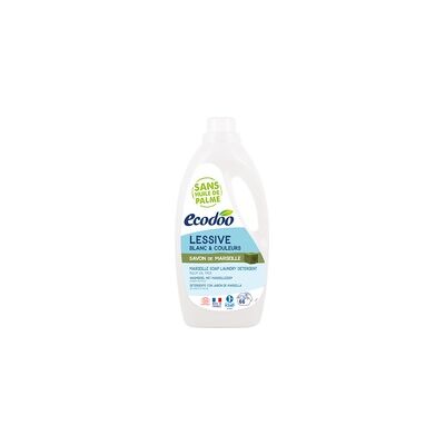 Ecodoo Detergente líquido de Marsella - 2L - Biodegradable, 66 lavados Ecodoo Detergente líquido de Marsella - 2L - Biodegradable, 66 lavados