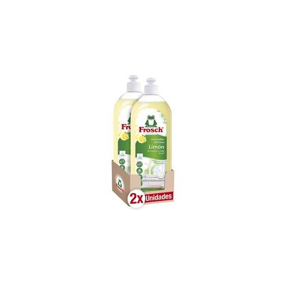 3 x Lavavajillas bálsamo limón 2 unidades de 750ml - Frosch 3 x Lavavajillas bálsamo limón 2 unidades de 750ml - Frosch