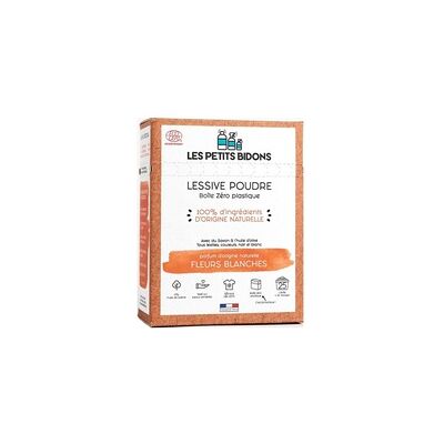 Polvo para lavado de flores blancas 875 g de polvo - Les Petits Bidons Polvo para lavado de flores blancas 875 g de polvo - Les Petits Bidons