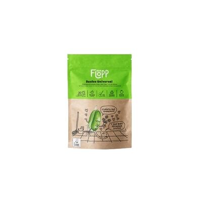 Flopp Eco Limpiador de suelos - Universal, Aroma a manzana, 20 cápsulas Flopp Eco Limpiador de suelos - Universal, Aroma a manzana, 20 cápsulas