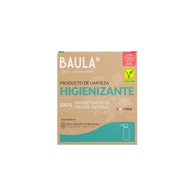 Baula Desinfectante de Oxígeno - Producto de Limpieza 750ml con Pastilla Efervescente Baula Desinfectante de Oxígeno - Producto de Limpieza 750ml con Pastilla Efervescente