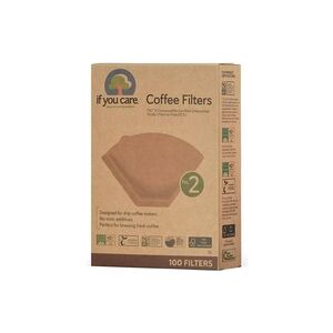 5 x Filtros de café papel nº 2 100 unidades - If You Care 5 x Filtros de café papel nº 2 100 unidades - If You Care