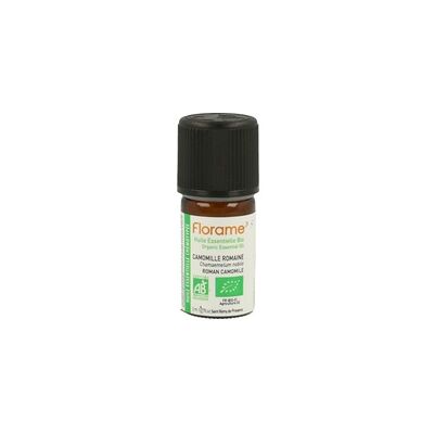 Aceite esencial de manzanilla romana 5 ml de aceite esencial - Florame Aceite esencial de manzanilla romana 5 ml de aceite esencial - Florame
