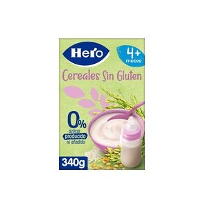 3 x Papilla cereales sin gluten 4m+ Hero 340 g - Hero 3 x Papilla cereales sin gluten 4m+ Hero 340 g - Hero