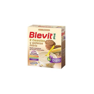 Blevit Plus 8 Cereales y galletas maría 600 g - Blevit Blevit Plus 8 Cereales y galletas maría 600 g - Blevit