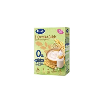 Hero Papilla 8 cereales y galleta - Comida para bebé Hero Papilla 8 cereales y galleta - Comida para bebé