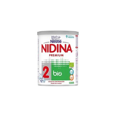 NIDINA Premium 2 Bio 6m+ 800 g - Nestlé Bebé NIDINA Premium 2 Bio 6m+ 800 g - Nestlé Bebé