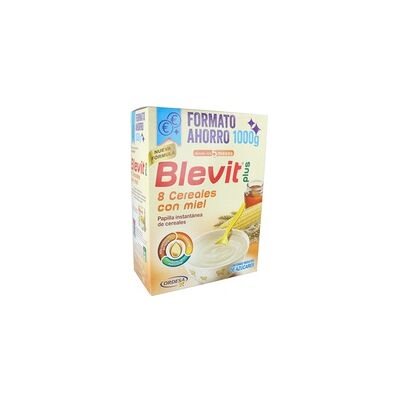 Blevit Plus 8 Cereales con Miel Nueva Fórmula 5m+ 1000 g - Blevit Blevit Plus 8 Cereales con Miel Nueva Fórmula 5m+ 1000 g - Blevit