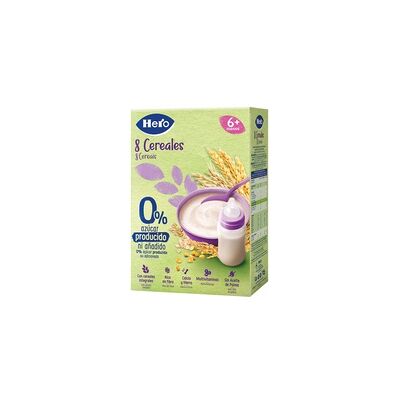 Papilla Hero Baby 8 Cereales - Natural y Integral Papilla Hero Baby 8 Cereales - Natural y Integral