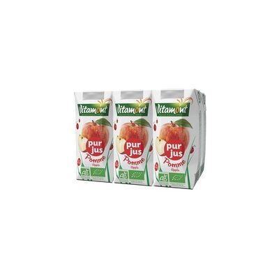3 x Zumo de Manzana Vitamont Brick 6 unidades de 200ml - Vitamont 3 x Zumo de Manzana Vitamont Brick 6 unidades de 200ml - Vitamont