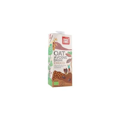 12 x Bebida de Avena con Chocolate y Calcio 1 L - Lima 12 x Bebida de Avena con Chocolate y Calcio 1 L - Lima