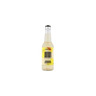 5 x Kombucha sin azúcar ginger & lemon 330 ml - MIWI 5 x Kombucha sin azúcar ginger & lemon 330 ml - MIWI