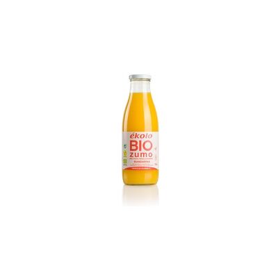 6 x Zumo de Mandarina Natural Ecológico 750 ml - Ékolo 6 x Zumo de Mandarina Natural Ecológico 750 ml - Ékolo