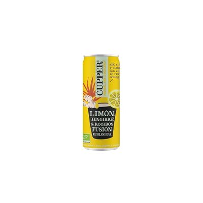 10 x Bebida de jengibre, limón y rooibos Bio 250 ml - Cupper 10 x Bebida de jengibre, limón y rooibos Bio 250 ml - Cupper