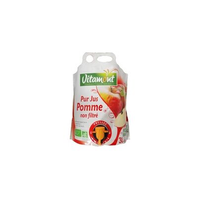 Zumo de manzana puro 3 L - Vitamont Zumo de manzana puro 3 L - Vitamont