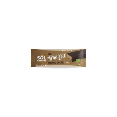 10 x Wha!feel snack de espelta bañado en cacao Bio 1 unidad de 40g - Sol Natural 10 x Wha!feel snack de espelta bañado en cacao Bio 1 unidad de 40g - Sol Natural