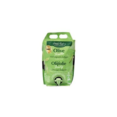Aceite de Oliva Virgen Extra Afrutado Ecológico 3 L de aceite - Emile Noël Aceite de Oliva Virgen Extra Afrutado Ecológico 3 L de aceite - Emile Noël