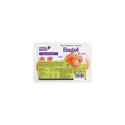 3 x Bagel con sésamo 2 unidades de 75g - Impossible Bakers 3 x Bagel con sésamo 2 unidades de 75g - Impossible Bakers