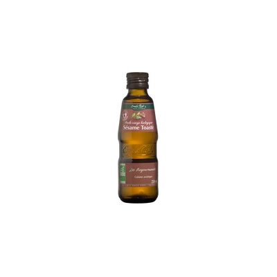 Aceite de sésamo virgen tostado orgánico de comercio justo 500 ml de aceite - Emile Noël Aceite de sésamo virgen tostado orgánico de comercio justo 500 ml de aceite - Emile Noël