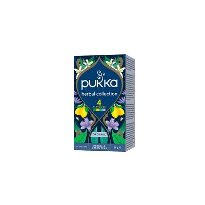 3 x Surtido de infusiones Herbal Collection 20 bolsitas infusoras - Pukka 3 x Surtido de infusiones Herbal Collection 20 bolsitas infusoras - Pukka