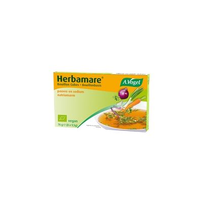 * Herbamare cubes pauvre en sodium 76 g 8 unidades de 9,5g - A.Vogel * Herbamare cubes pauvre en sodium 76 g 8 unidades de 9,5g - A.Vogel